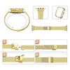 Bracelet + Case with Diamonds for Apple Watch 7/8/9 41mm, Gold