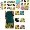 Fashionable Beach Shorts With 3d Digital Print For Men Green Color