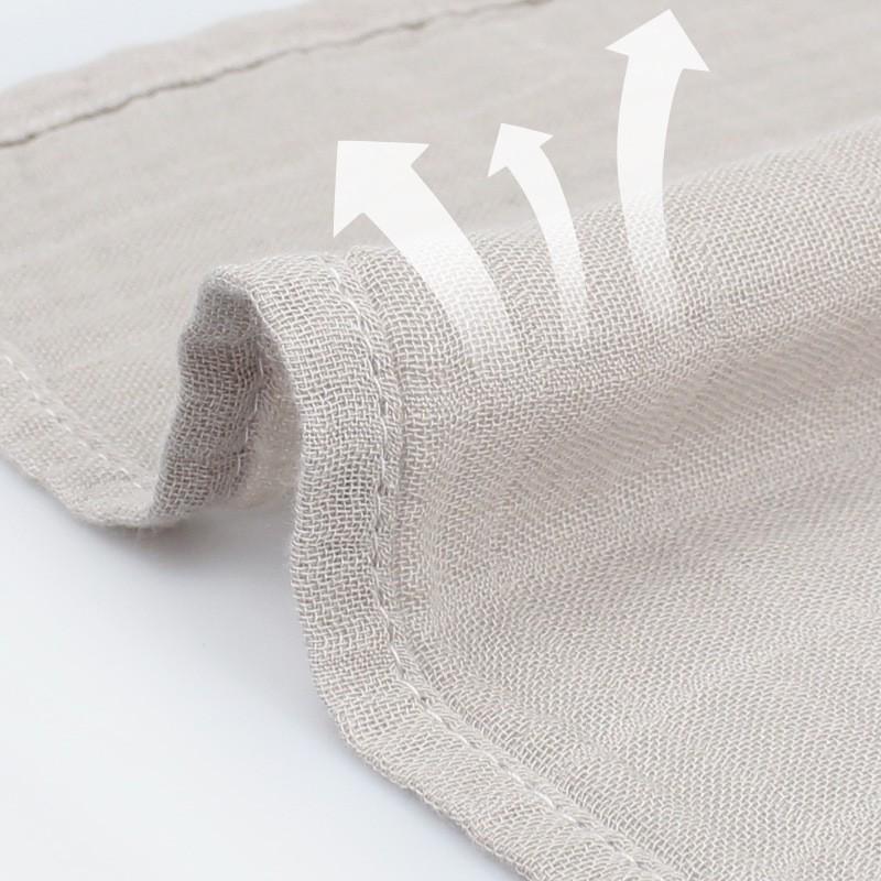Double Layer Bamboo Cotton Muslin Swaddle Blanket for Newborns