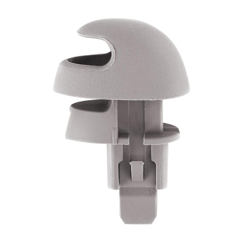 5GE11TL2AA Sun Visor Clip Holder Retainer Fit for Dodge Durango 2000 2001 2002 2003 Gray Plastic