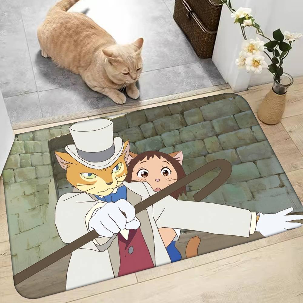 The Boy And The Heron Floor Mat Home Bathroom Absorbent Mats Anti-Slip Mats Home Decor Supplies