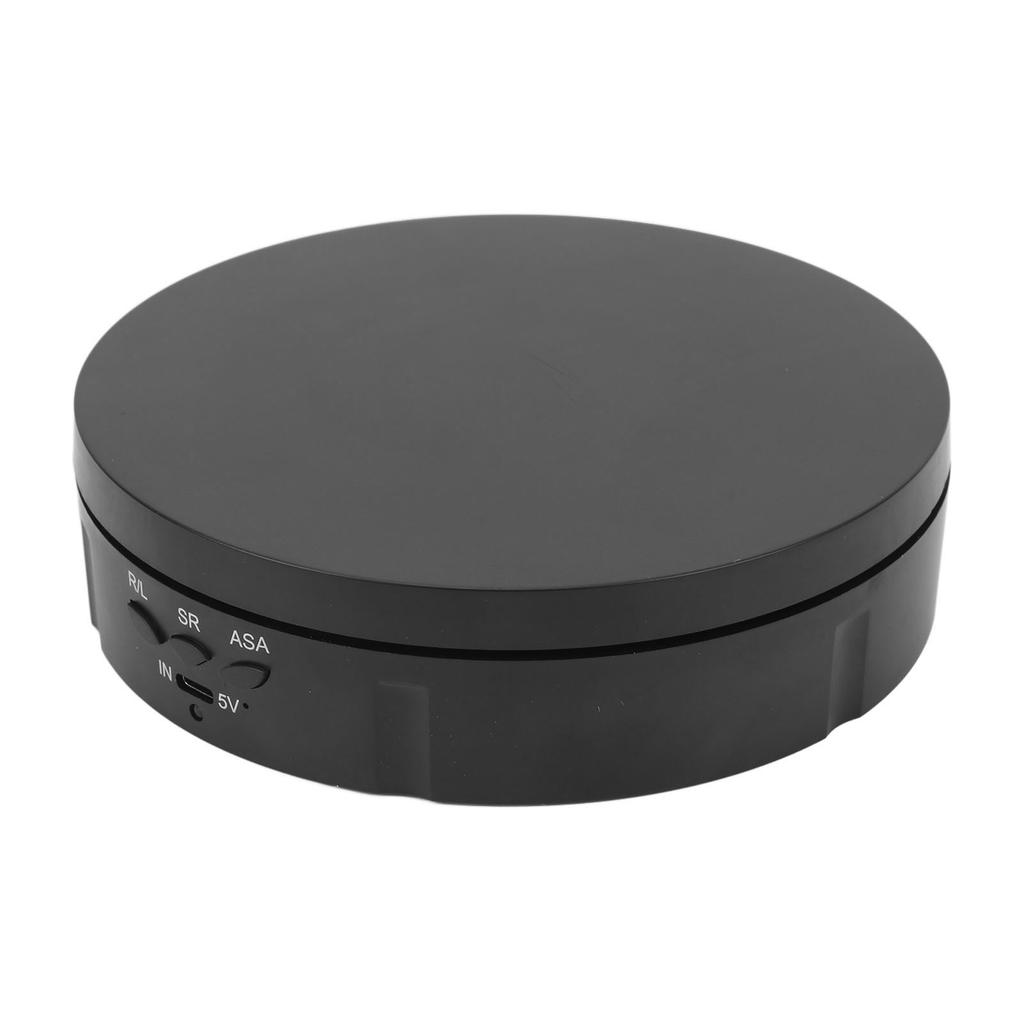 Rotating Display Stand 3 in 1 Multifunctional Type C Electronic Turntable Display Stand for Photography