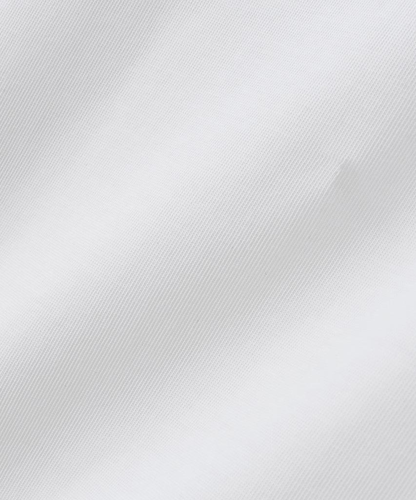 NOIRER FOR WOMAN Supima Cotton Luxe Crop T-Shirt (White)