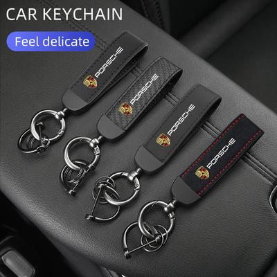 UQMW3 Autós Luxus Kulcstartó Vintage Cinkötvözet Kulcstartó Kiegészítők Cayenne Panamera Macan 911 718 Taycan Boxster Cayman 918-hoz