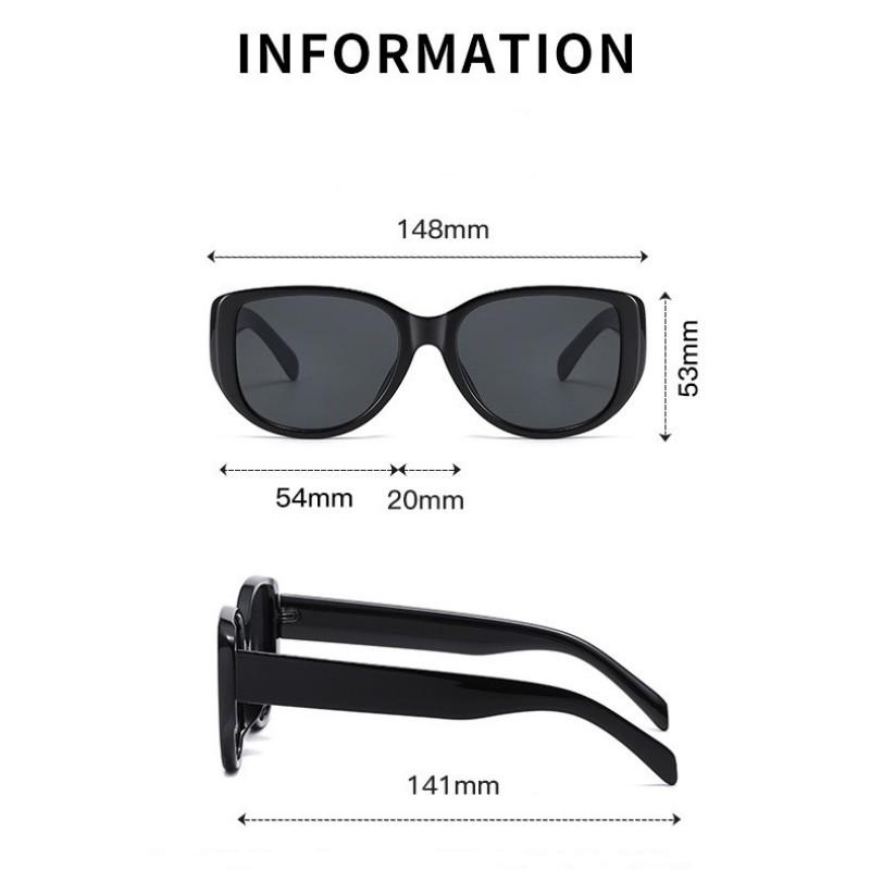 Retro Sunglasses Retro Unisex Sunglasses Uv400  Shades Versatile Eye Sunglasses For Outdoor Activities Unisex Wear