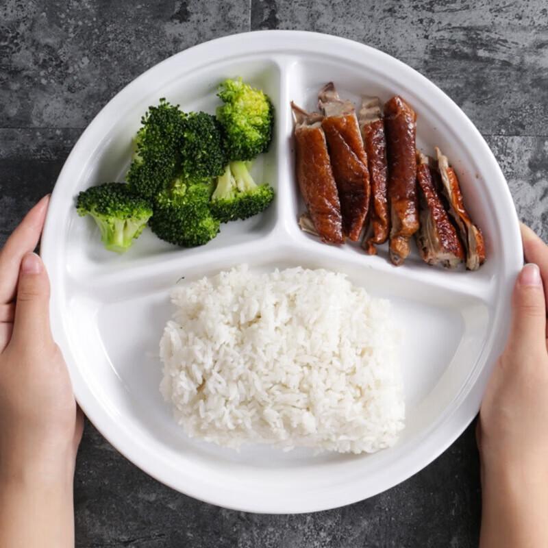 Melamine Divided Canteen Tray