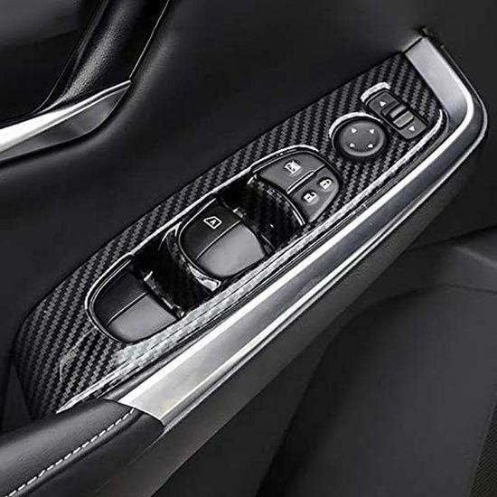 Carbon Fiber Door Window Button Switch Cover For Nissan Sentra 2020-2025 | Easy to install,improve the appearance,classy and beautiful