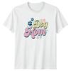 Dog Mom Womens T-Shirt Groovy Retro Dog Owner Mothers Day Gift For Her