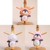 Penguin Plush Keychain With Soft Short Plush Fabric For Girls Bags And Accessories