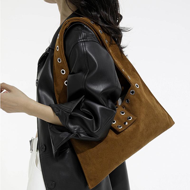 Yogodlns Luxury Leather Women Handbags Large Capacity Shoulder Bag Fashion Underarm Satchel High Quality Designer Hobo Tote Bags