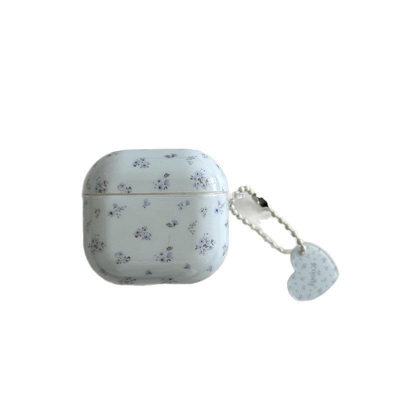Small fresh full screen floral suitable AirPods Pro earphone case Apple 1/1/1 generation wireless bluetooth case