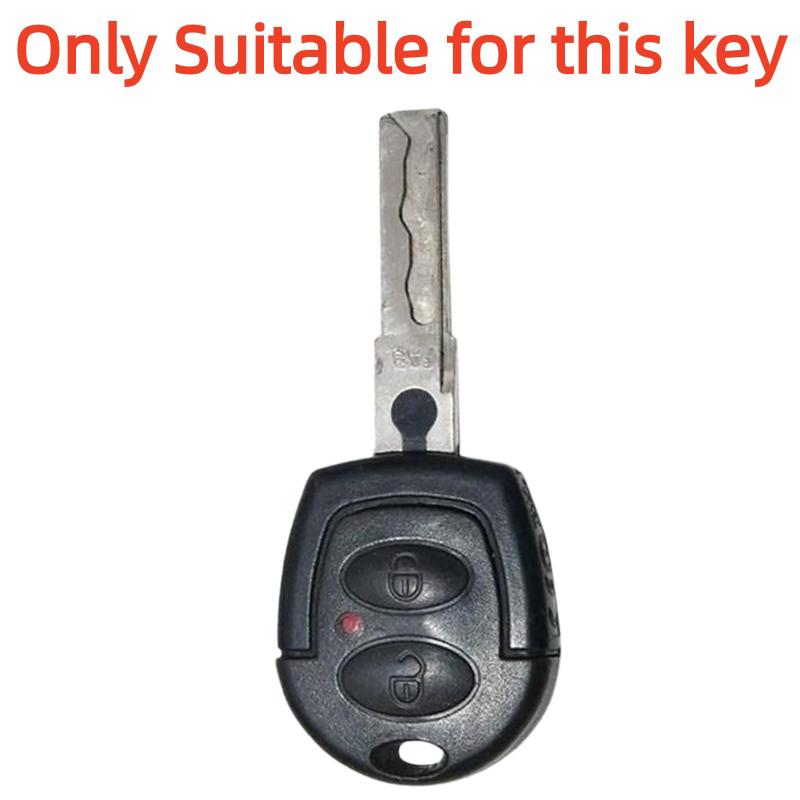 2 Button Remote Car Silicone Key Case Cover For Vw Polo Golf Passat Bora Jetta Sharan Skoda Octavia Seat Leon Ibiza Accessories