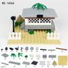 1606A Happy Chicken House Farmers Farm Scene Assembling Chicken Accessories Children's Building Blocks Toys
