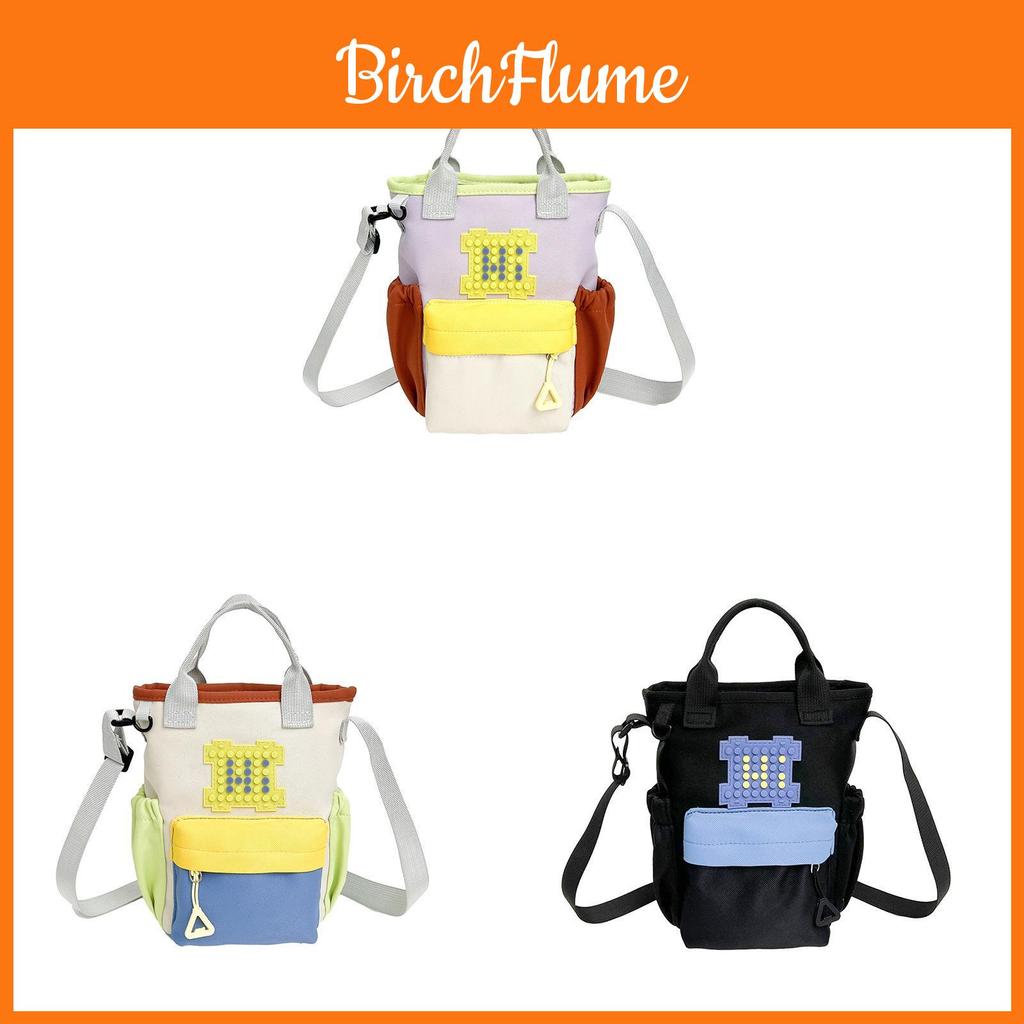 Street Style Nylon Water Bottle Bag With Multiple Pockets For Daily Use