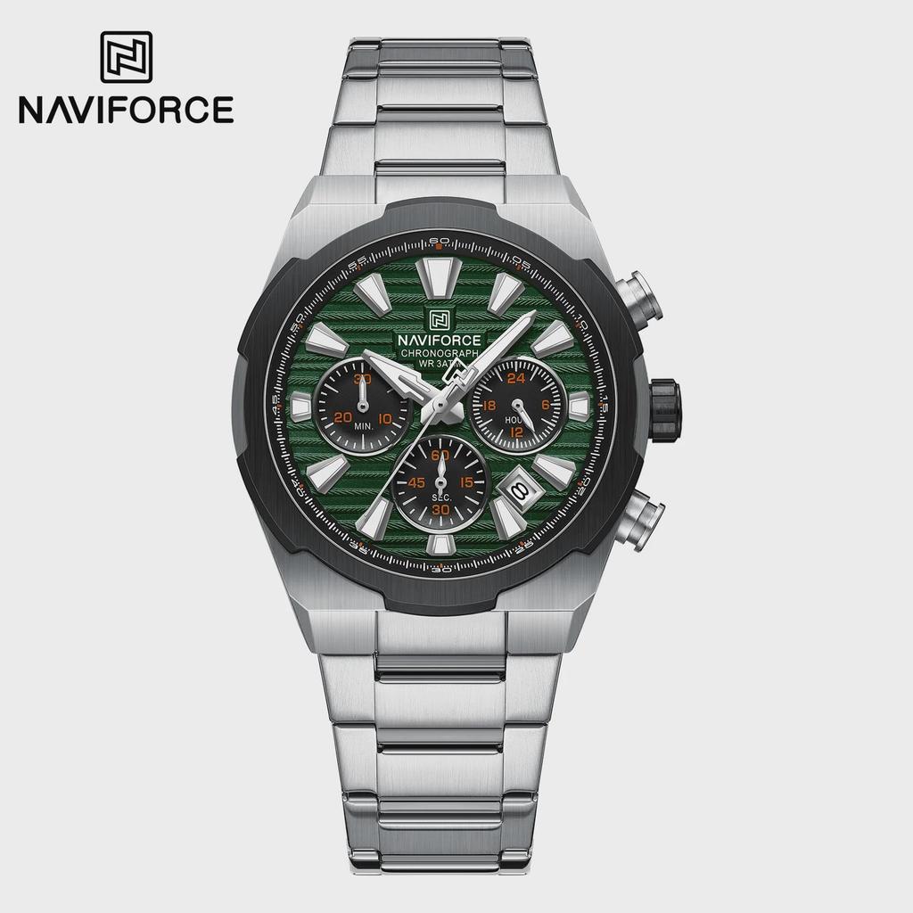 Mens Watches Stainless Steel Watch Waterproof Luxury Quartz Clock Chronograph Luminous Wristwatches Relogio Masculino