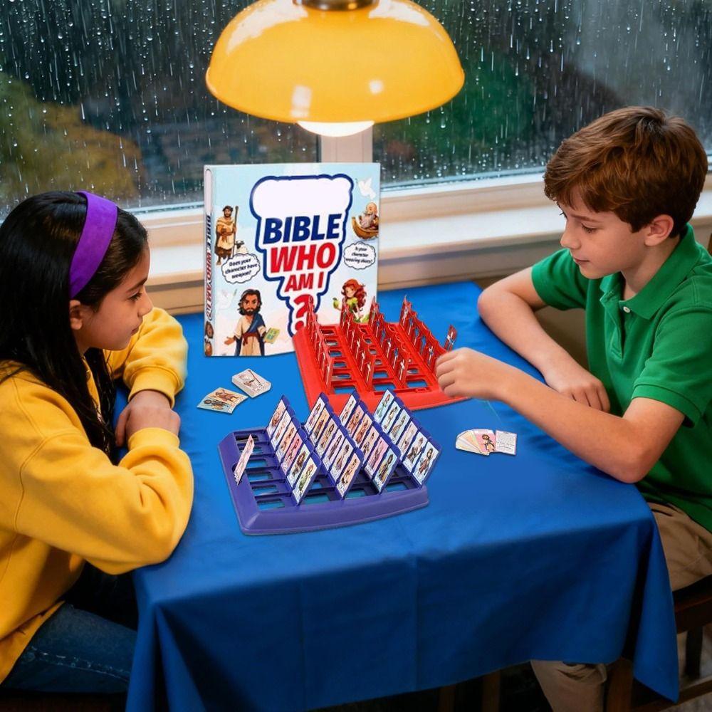 Bible Study Guess Bible Who I Am Board Games Party Toys 2 Player Guess Bible Play