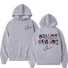 Unisex Woman'sSinger Ariana Grande Music Album Graphic Hoodies Men Women Clothes Fashion Aesthetic Sweatshirts High Quality Cozy Fleece Hooded