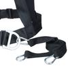 Durable Tire Sled Harness Pull Harness Fitness Resistance Training - Adjustable Padded Shoulder Strap