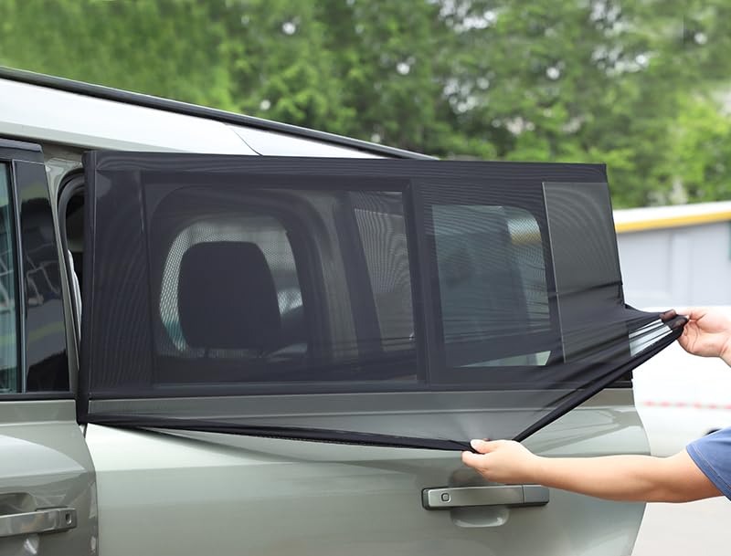 2025 Discovery 3/4/5 & Defender 110/130 Rear Window Insect Net Mesh Curtain (2004-2024) High