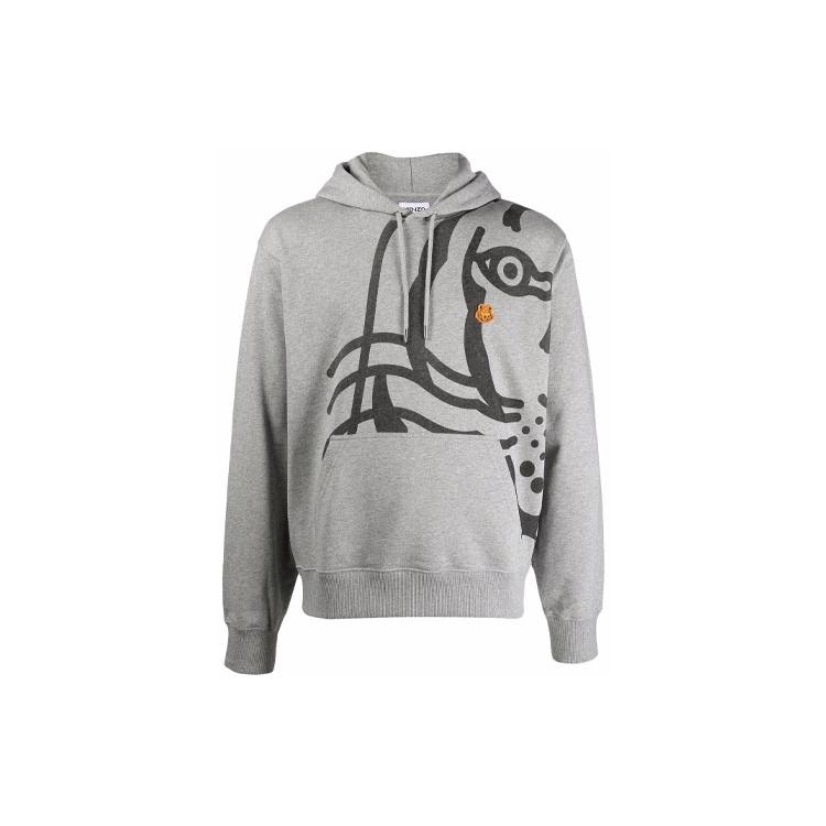 KENZO FW21 Sweatshirt Men's Gray FB65SW3054MO-94
