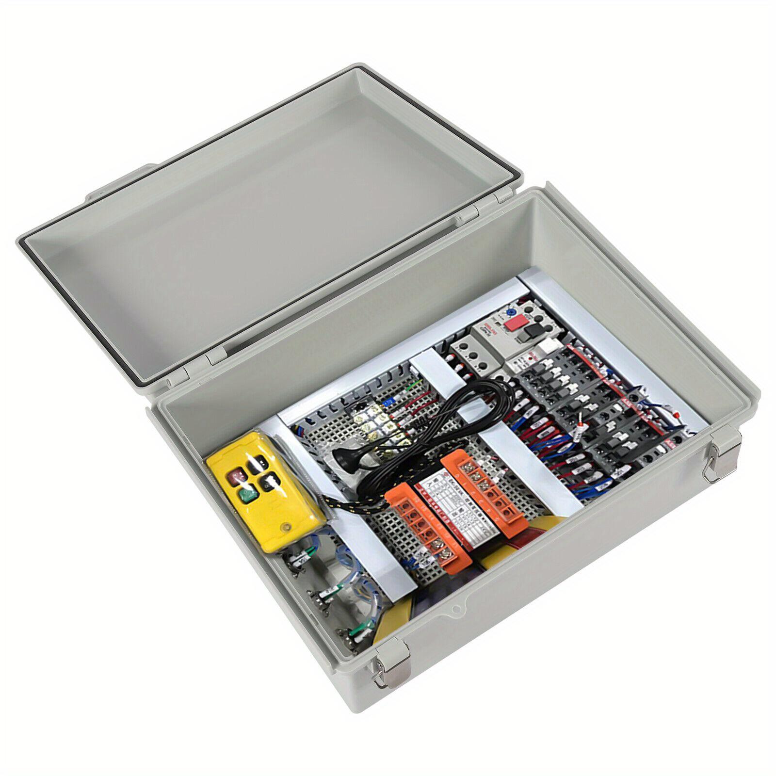 

Waterproof Electrical Junction Box with Mounting Plate IP67 Rated Dustproof Enclosure for DIY Project Outdoor Lighting Control United States