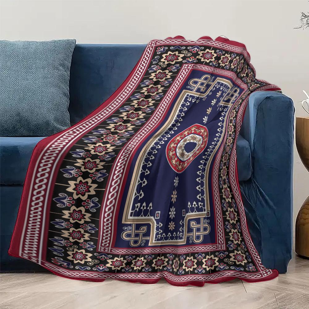 Beautiful Turkish Vintage Style Rug Carpet Blanket Decorative Throw Sofa Bed Accent Home Decor