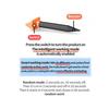 Répulsif à rongeurs solaire ultrasonique étanche IP66 pour extérieur – Répulsif pour animaux de verger (Orange)