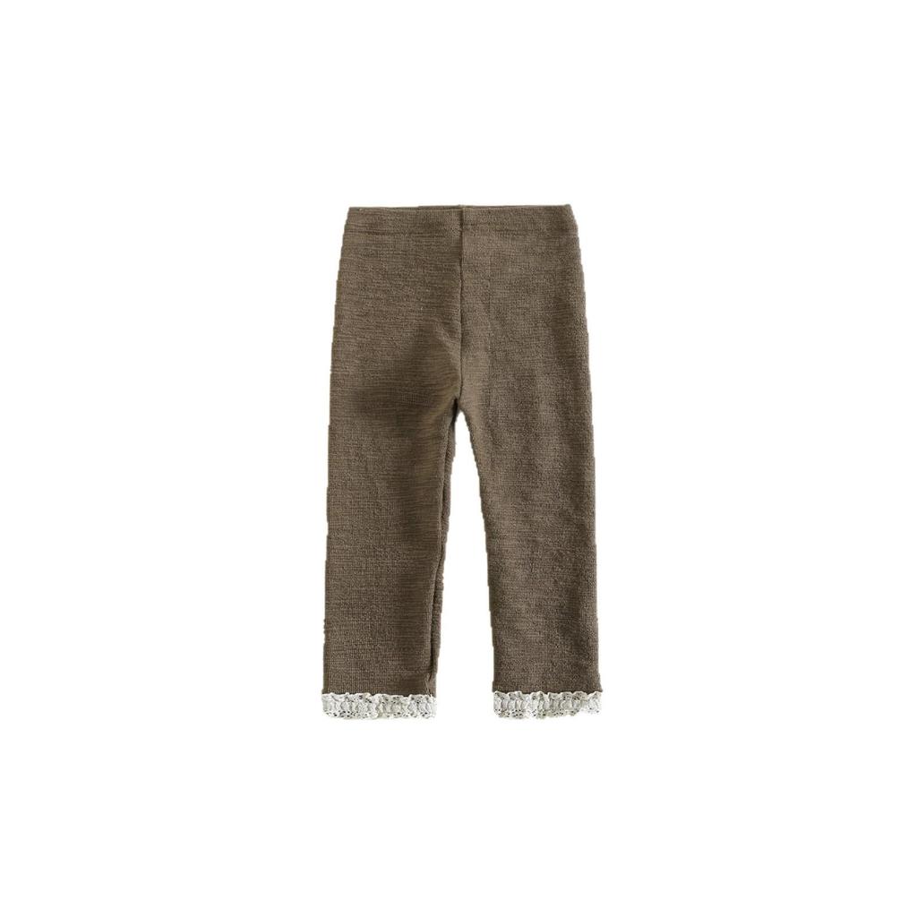 Autumn 2025 Girls' Comfort Lace Leggings - Trendy and Skin-Friendly