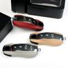 Soft Leather + ABS Car Remote Key Case Fix Part For Porsche Panamera 2010-2016