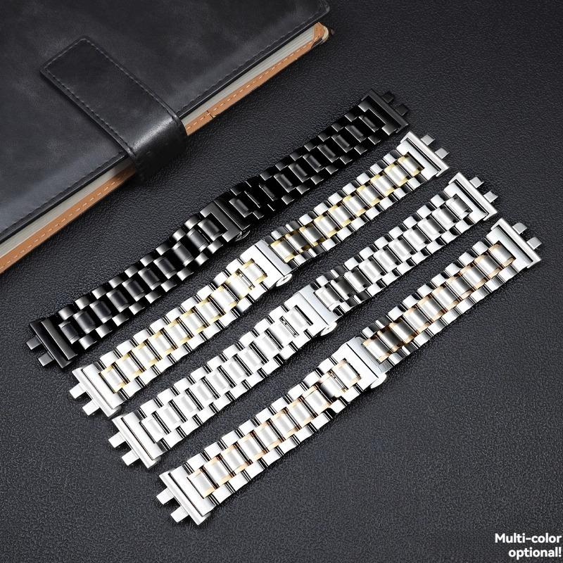 שעון נירוסטה מוצק משופר עם בלוק כסף קטן לסדרת GMW-B5000 של Casio ל-35 שנה לשעון G-SHOCK