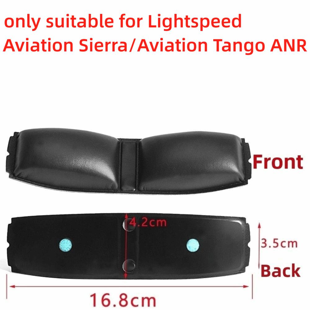 1 Pair Durable Headphone Ear Pads for Lightspeed Zulu/Zulu.2/Zulu PFX /Aviation Sierra Tango
