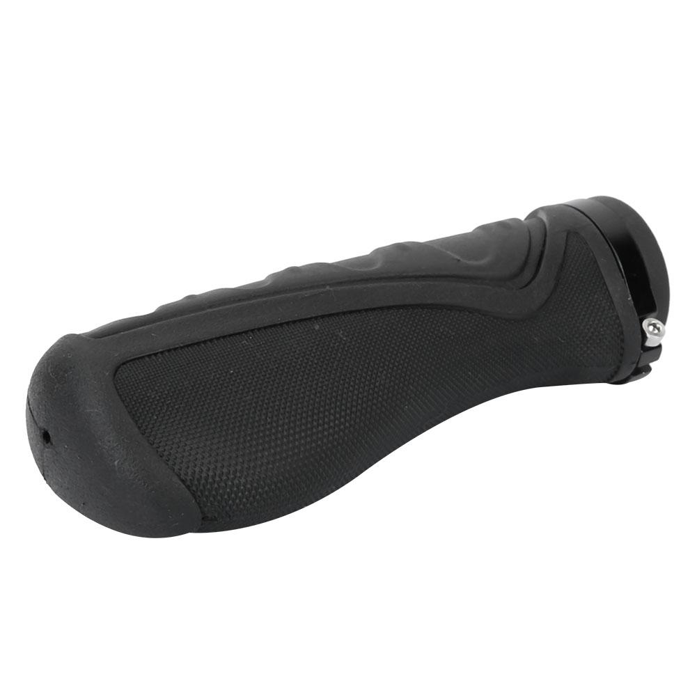 Cycling Handle Bar Anti Slip Grips Lock On Mountain Bike Handlebar Grips(black)