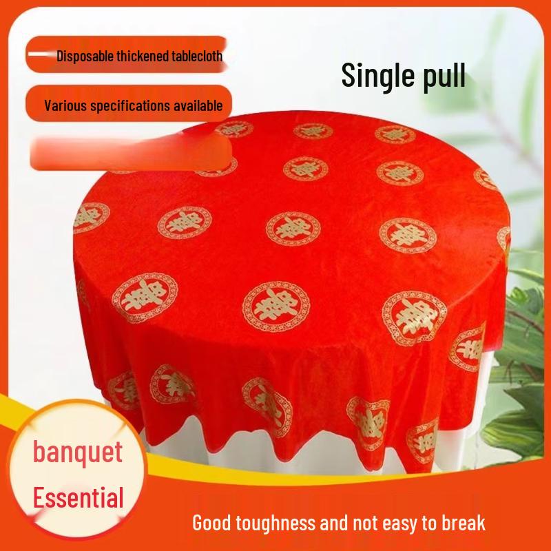 

Hàndùn Disposable Plastic Tablecloth