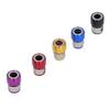 10 Stück Magnetischer Schraubenring 5 Farben Aluminiumlegierung Schraubendreher Magnetischer Ringhalter für die Installation