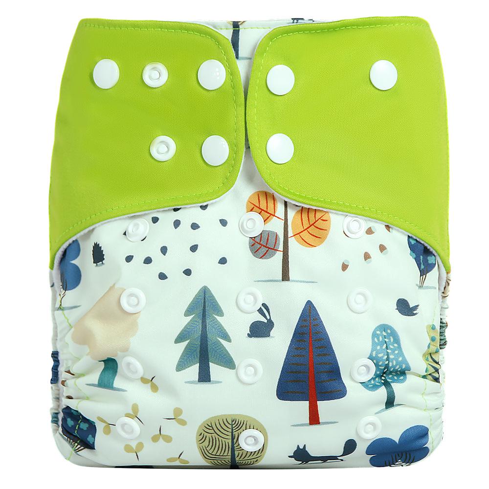 Babyshow Unisex Printed Washable Cloth Diapers & Training Pants for Summer