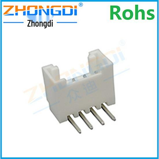 

Right-Angle 2mm Pitch Wafer Connector with Latch, Available in 2P to 10P. 2P with Latch
