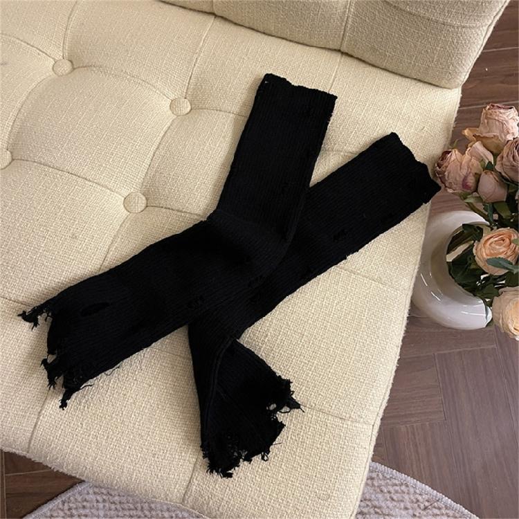 Hollowout Knit Gloves Fashion Women Accessory Fingerless Gloves Y2K Arm Decors