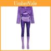 Costum Cosplay Gazelă Zootopia Cu Blană Artificială Pentru Halloween Și Petreceri Tematice