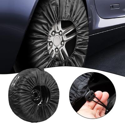 Bolsa Tote para Pneu Sobressalente Protetor de Roda para Carro Pequeno SUV 13-23 Polegadas Armazenamento Durável Alça de Transporte Cinta Reforçada à Prova de Poeira Ferramenta