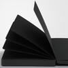 58 sheets Black cardboard thick acrylic marker special drawing book, travel decompression black drawing book