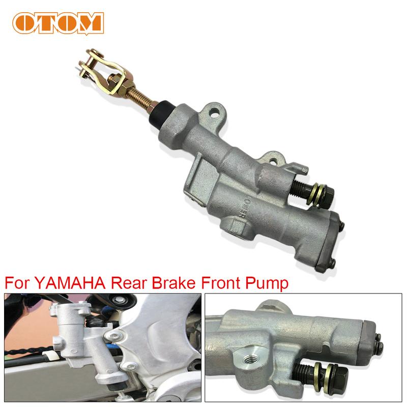 OTOM Motorcycle Rear Hydraulic Brake Master Cylinder Pump For YAMAHA Aprilia YZ WRF YZF-X MXV RXV SXV 125 250 450 550 AP9100475