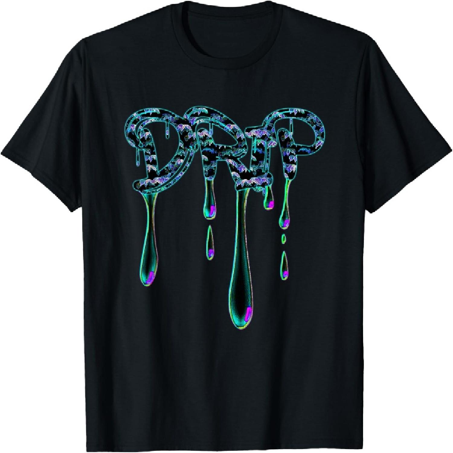Urban Edge - Жидкий Граффити _DRIP_ Арт-футболка S