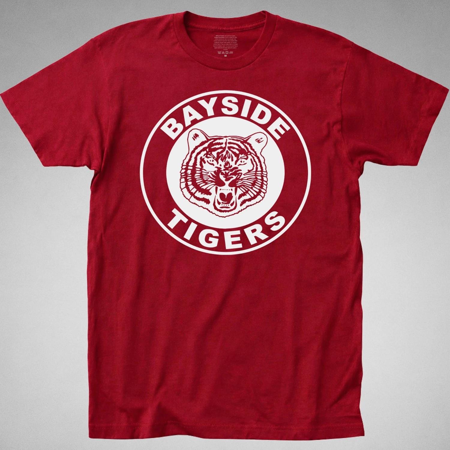 Saved by the bell bayside tigers T Shirt zack morris kelly slater screech 90s S