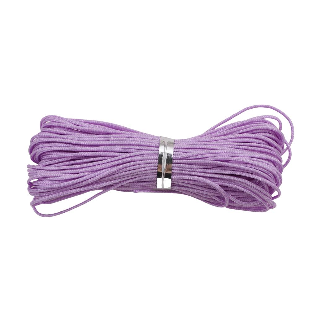 5-50m/lot 0.8mm Cotton Cord Nylon Cord Thread String DIY Beading Braided Bracelet Jewelry Making