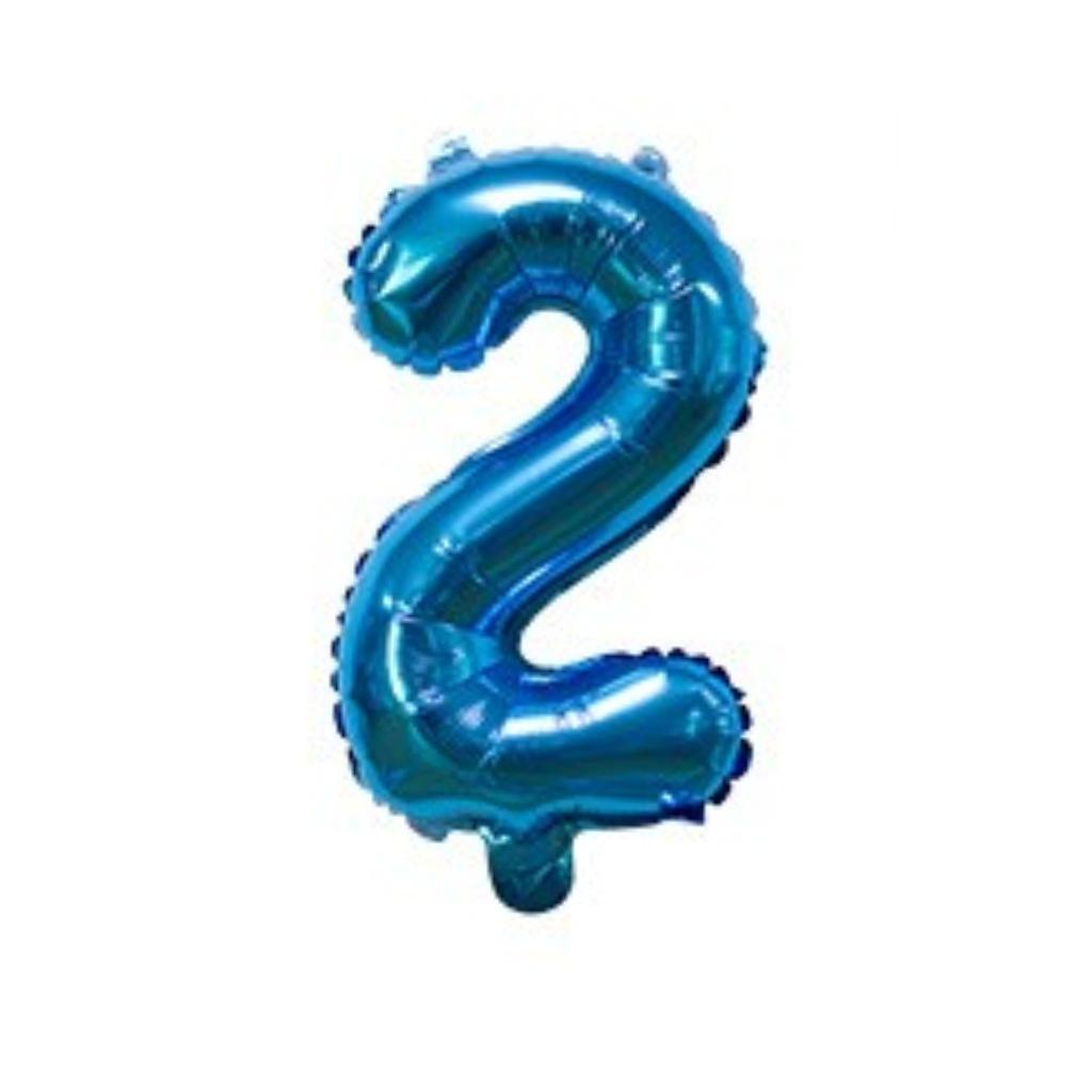 16-Inch Us Version Of Thin Body Digital Birthday Party Decoration Props Decoration Aluminum Film Balloon Digital