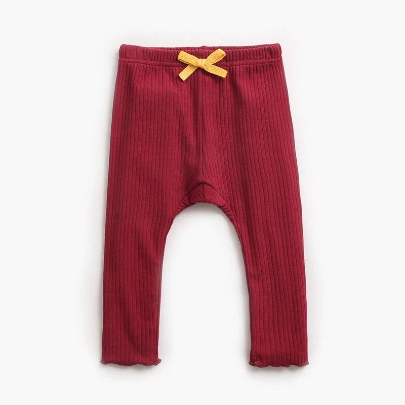 Frühling Neugeborenen Baby Mädchen Hosen Casual Leggings Mode Kinder PP Hosen Für Mädchen Weiche Kleinkind Baby Kinder Lange Hosen 2023