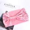 Wide Edge Yoga Headband Elastic Sports Sweatband Bowknot Turbans Floral Bandanas Headband  Hiking