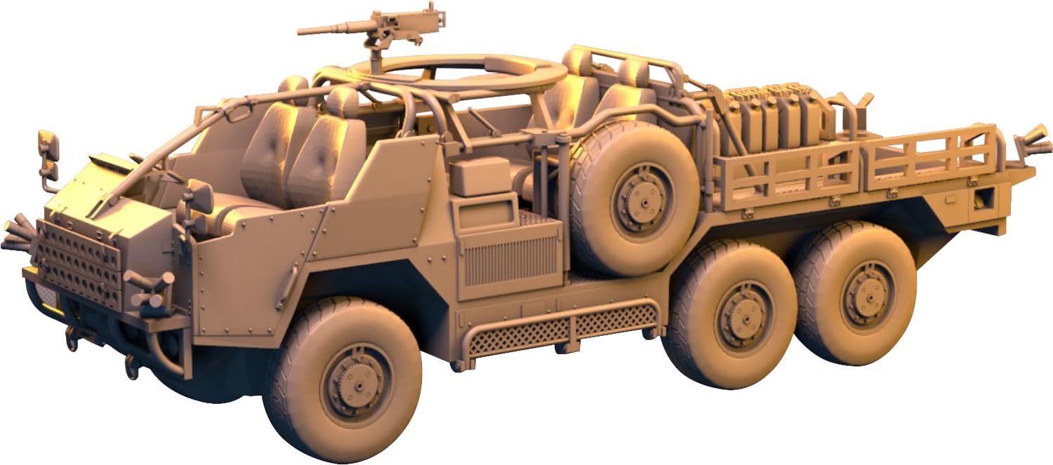 

IDAP Technology 1/72 British HMT600 Coyote Anti-Bomb Tactical Support Vehicle 3D Printer Kit PD72080