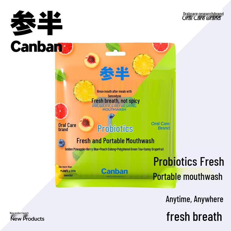 CanBan Probiotic Portable Mouthwash