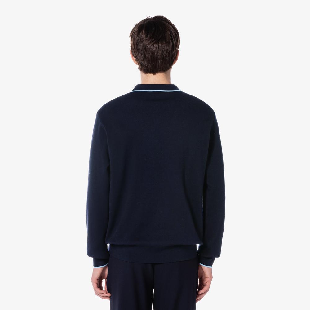 LACOSTE Men'S Basic Polo Sweater Ah813E-54Nh Hde
